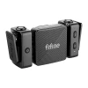 Набір петличних мікрофонів Fifine M9 Black (M9F)