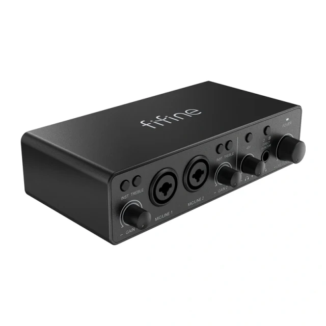 Аудіоінтерфейс Fifine Ampli3 Black (5410464334330)