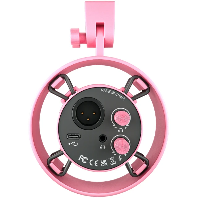 Мікрофон динамічний Fifine K688P Pink (5410464334842)