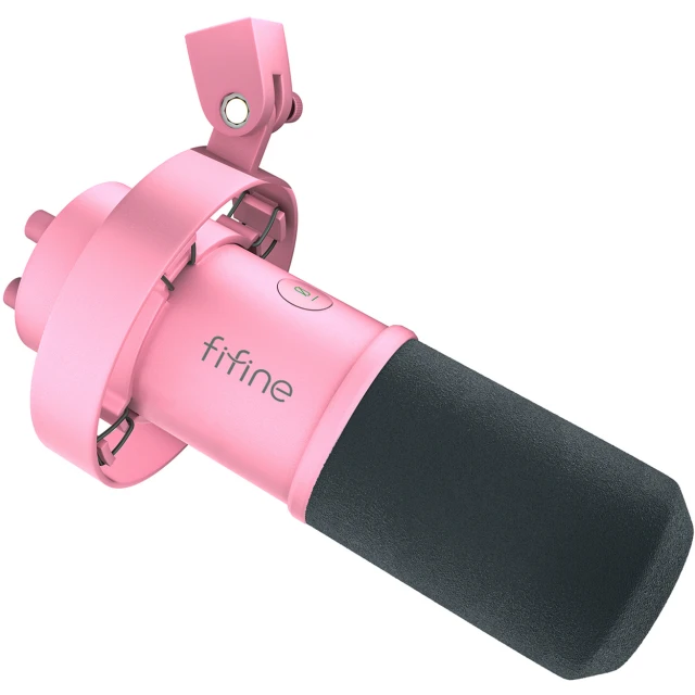 Мікрофон динамічний Fifine K688P Pink (5410464334842)