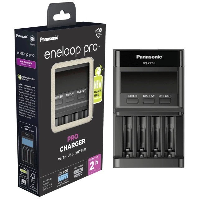 Зарядний пристрій для акумуляторів Panasonic Pro (5410853063957)