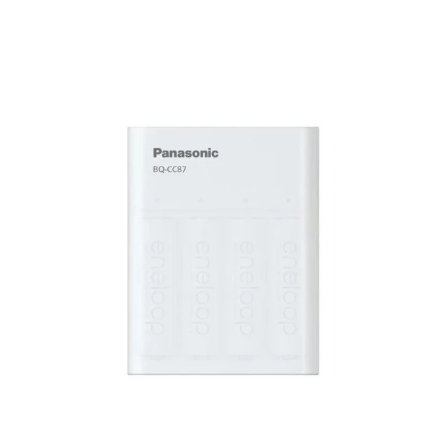 Зарядний пристрій для акумуляторів Panasonic BQ-CC87USB USB Powerbank (5410853063995)
