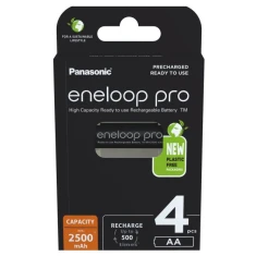 Акумуляторна батарейка Panasonic Eneloop Pro AA 2500 mAh 4 шт (5410853064152)