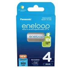 Акумуляторна батарейка Panasonic Eneloop AAA 800 mAh 4 шт (5410853064305)