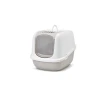 Туалет для котів SAVIC Nestor Jumbo White-Brown (5411388020095)