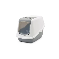 Туалет для котів SAVIC Nestor White-Grey (5411388022716)