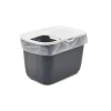 Туалет для котів SAVIC Hop In White-Dark Grey (5411388201807)