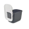Туалет для котів SAVIC Hop In White-Dark Grey (5411388201807)