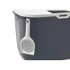 Туалет для котів SAVIC Hop In White-Dark Grey (5411388201807)