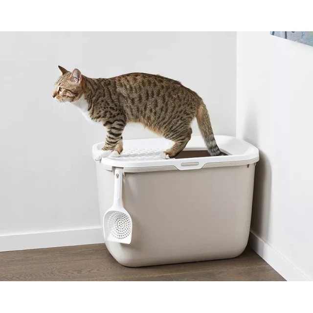 Туалет для котів SAVIC Hop In 58,5x39x39,5 см White (5411388201814)