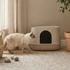 Туалет для котів SAVIC Moona 57x39x39 см Mokka (5411388205713)