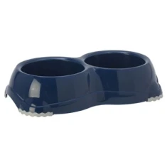 Миска подвійна Yarro Smarty 2 x 0,33 л Navy (5412087002061)