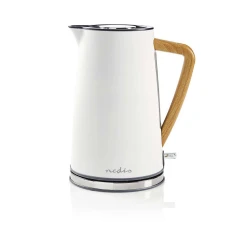 Електрочайник Nedis KAWK510EWT 1,7 л 2200 Вт White (5412810270316)