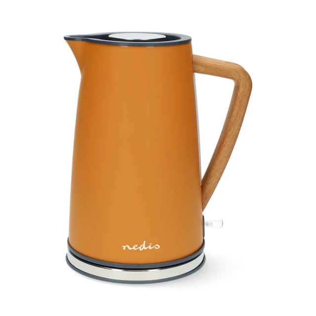 Електрочайник Nedis KAWK510EYW 1,7 л Orange (5412810451159)
