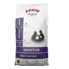 Сухий корм для собак Arion Original Sensitive Large 12 кг (5414970060790)
