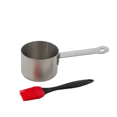 Каструля з нержавіючої сталі зі щіткою Barbecook 10.5x7.5x23 см (5420059844786)
