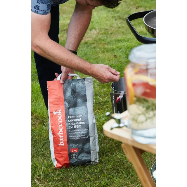 Брикети кокосові преміум Barbecook 5 кг 30 шт (5420059857328)
