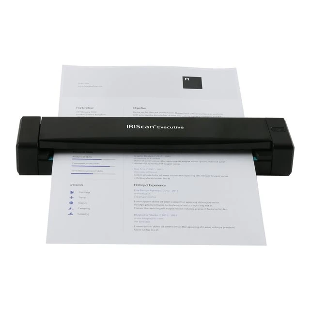 Сканер протяжний IRIS IRIScan Executive 4 600x600 dpi USB 2.0 (5420079900097)