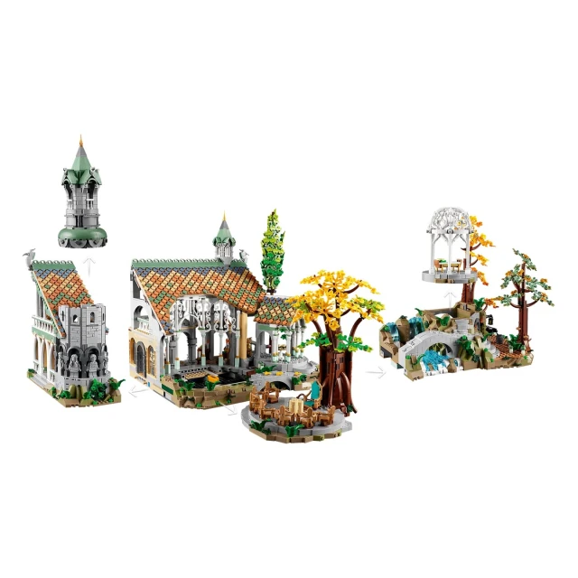 Конструктор LEGO Icons Володар перснів: Рівендел 6167 деталей (10316)
