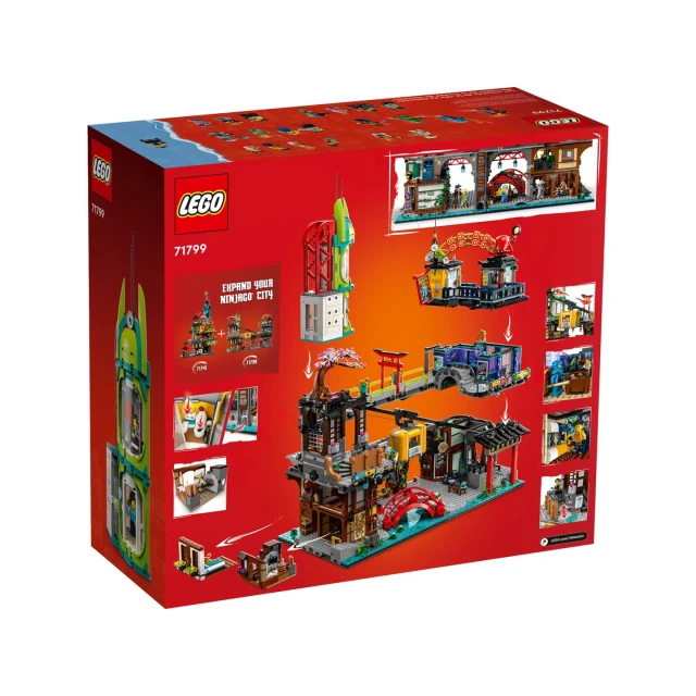 Конструктор LEGO Ninjago Міська площа NINJAGO 6163 елемента (71799)