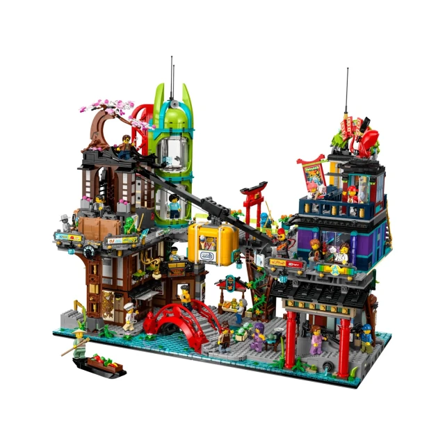 Конструктор LEGO Ninjago Міська площа NINJAGO 6163 елемента (71799)
