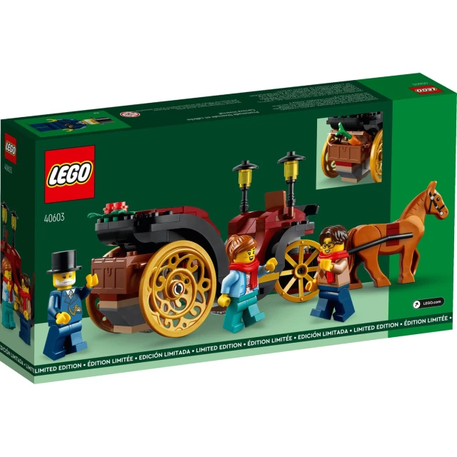 Конструктор LEGO Зимова прогулянка на санях (40603)
