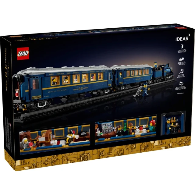 Конструктор LEGO Ideas Потяг Східний експрес 2540 елементів (21344)