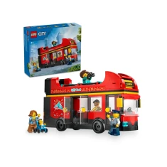 Конструктор LEGO CIity Червоний двоповерховий екскурсійний автобус 384 деталі (60407)