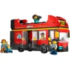 Конструктор LEGO CIity Червоний двоповерховий екскурсійний автобус 384 деталі (60407)