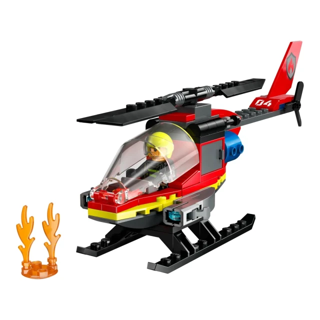 Конструктор LEGO City Пожарный вертолет (60411)