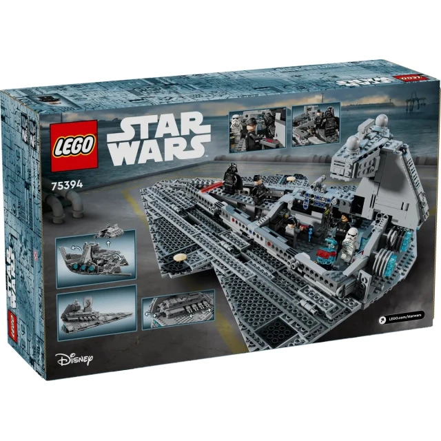 Конструктор LEGO Star Wars: Зірковий Руйнувальник Імперії 1555 елементів (75394)