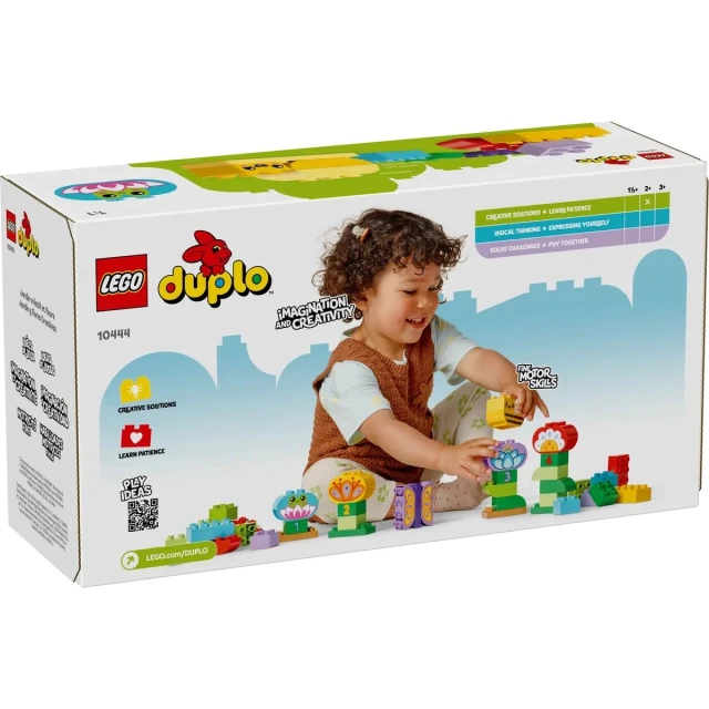 Конструктор LEGO DUPLO Творчий сад і квіти 45 елементів (10444)