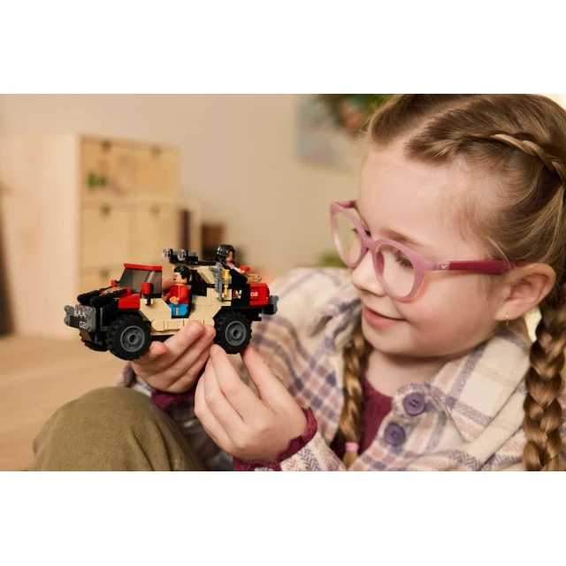 Конструктор LEGO Jurassic World Втеча від раптора по бездоріжжю 285 елементів (76972)