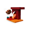 Конструктор LEGO Minecraft Битва з лавою у Незері 99 деталей (21266)