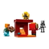 Конструктор LEGO Minecraft Битва з лавою у Незері 99 деталей (21266)