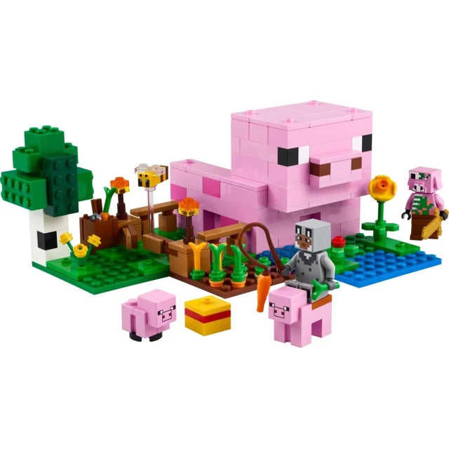 Конструктор LEGO Minecraft Будинок для поросят 238 елементів (21268)