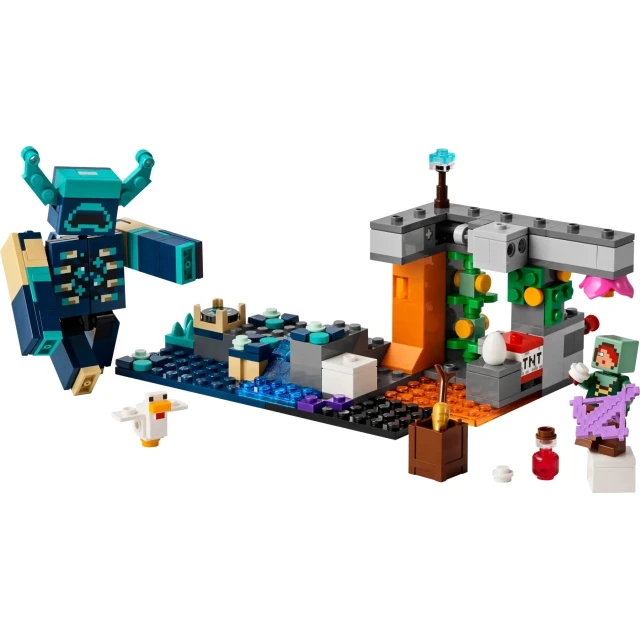 Конструктор LEGO Minecraft Зустріч зі стражем 238 елементів (21274)