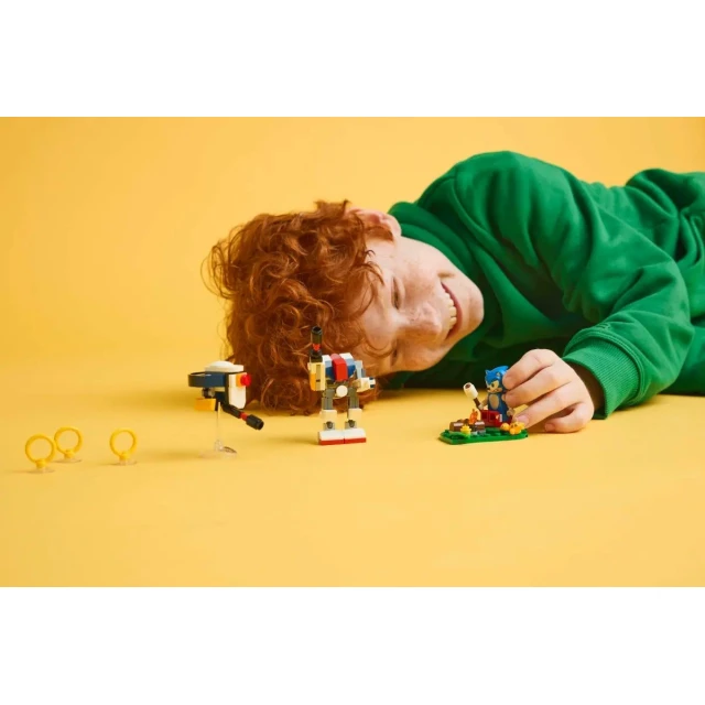 Конструктор LEGO Sonic the Hedgehog: Сонік і битва в таборі 177 елементів (77001)