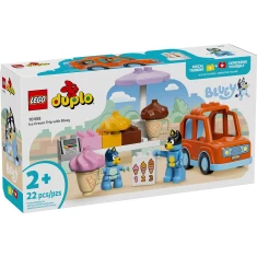 Конструктор LEGO DUPLO Bluey Путешествие с мороженым с Блуи 22 детали (10458)