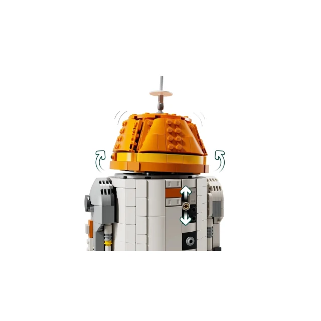 Конструктор LEGO Star Wars Астромеханічний дроїд Чопер C1-10P 1039 елементів (75416)