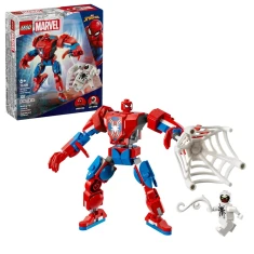 Конструктор LEGO Super Heroes Marvel Робот Людини Павука проти Анти-Венома 107 елементів (76308)