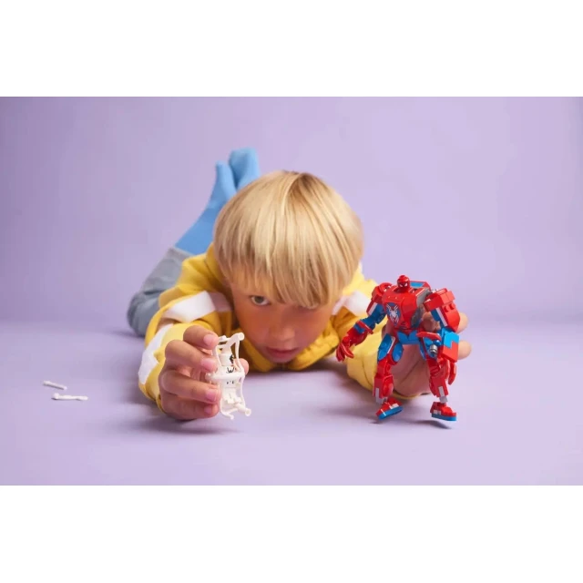 Конструктор LEGO Super Heroes Marvel Робот Людини Павука проти Анти-Венома 107 елементів (76308)