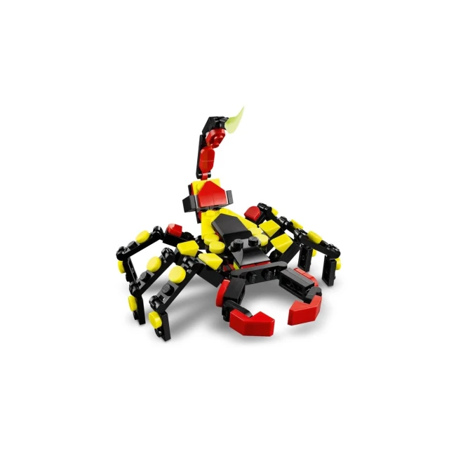 Конструктор LEGO Creator 3 в 1 Дикі тварини: Незвичайний павук 153 елементи (31159)