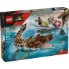 Конструктор LEGO Jurassic World Місія на човні та модель мозазавра 858 елементів (76974)
