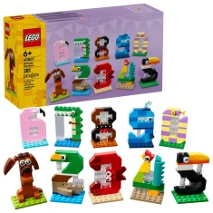 Конструктор LEGO Цифри до Дня народження 281 елемент (40807)