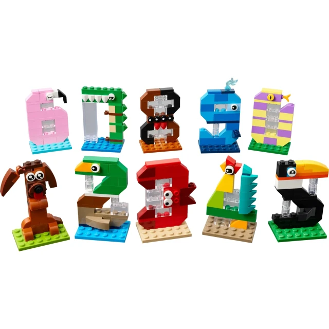 Конструктор LEGO Цифри до Дня народження 281 елемент (40807)