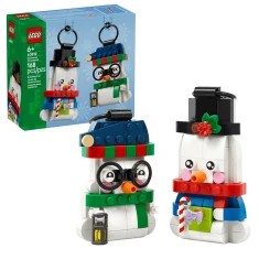 Конструктор LEGO Прикраси зі сніговиком 168 деталей (40812)
