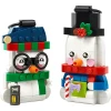 Конструктор LEGO Прикраси зі сніговиком 168 деталей (40812)