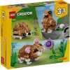 Конструктор LEGO Creator Чарівний хом'як з квіткою 166 елементів (31376)