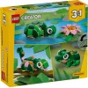 Конструктор LEGO Creator Черепаха з квіткою водяної лілії 124 деталі (31377)